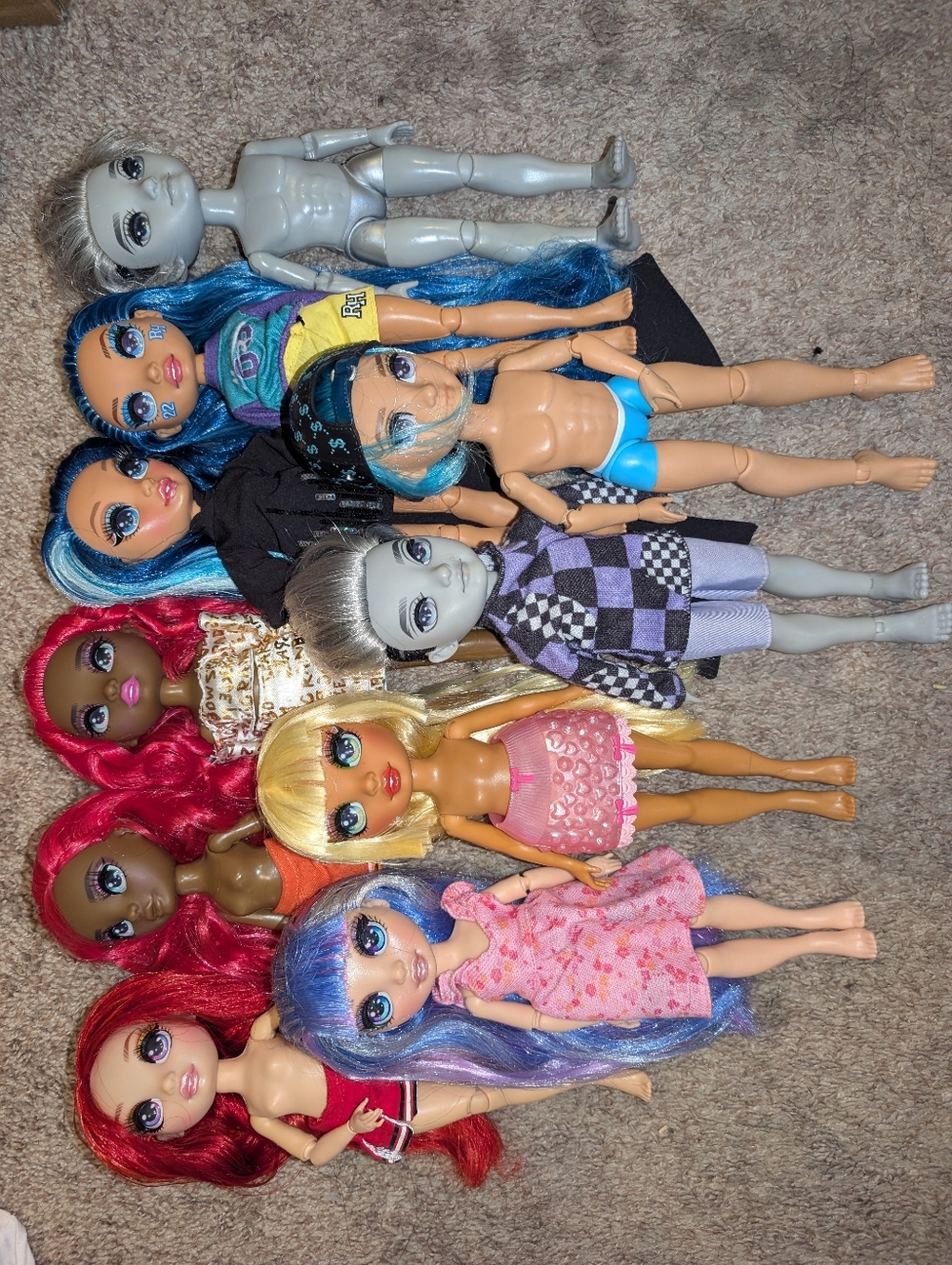 Rainbow Shadow High 10 Doll Lot